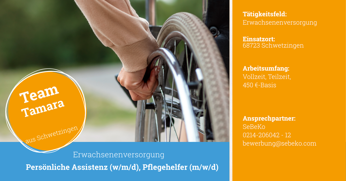 Persönliche Assistenz (m/w/d) Gesucht » Jobs » SeBeKo